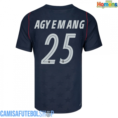 Camisa de time de futebol Estados Unidos Patrick Agyemang #25 Replicas 2º Equipamento Mundo 2026 Manga Curta